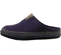 HAFLINGER Damen Herren Hausschuh Pantoffel Flair Altai Wolle 313079, Größe:38 EU, Farbe:Violett