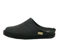 HAFLINGER Damen Herren Hausschuh Pantoffel Wollfilz Flair Soft 311010, Größe:45 EU, Farbe:Schwarz