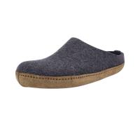 Haflinger Unisex-Erwachsene Emils Choice Pantoffel Hausschuh, anthrazit, 40