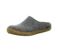Haflinger Emils Toffel Unisex Filz-Pantoffel Anthrazit, Gr. 38
