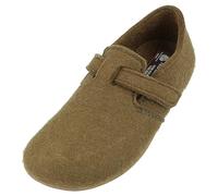 HAFLINGER Everest Focus Filzpantoffel mit verstellbarem Riemen Olivgrün, Gr. 39