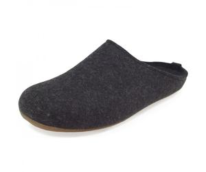 Haflinger - Everest Fundus - Damen Hauspantoffeln - Graphit, Gr. 41