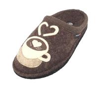 Haflinger Hausschuhe Wolle Braun - 38