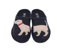 Haflinger Unisex-Erwachsene Flair Dackel Pantoffeln, Blau (Kapitän 79), 38 EU