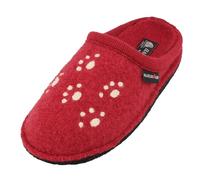 Haflinger Hausschuhe Wolle Rot - 44