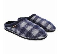 HAFLINGER Flair Plaid Pantoffeln gewalkte Wolle