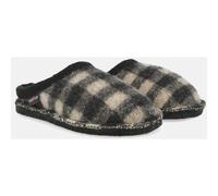 HAFLINGER Flair Plaid Pantoffeln gewalkte Wolle rohweiß, Gr. 37