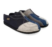 Haflinger - Flair Puzzle - Hüttenschuhe, Gr. 43, grau (MidBlue)
