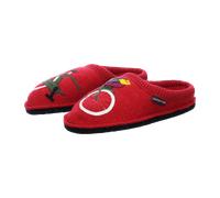 HAFLINGER Damen Hausschuhe Pantoffeln Flair Radl 313060, Größe:37 EU, Farbe:Rot