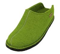 Haflinger Hausschuhe Flair Smily Wollfilz Damen Grasgrün Gr. 41