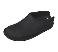 HAFLINGER® Hausschuhe Flair Smily Wollfilz Damen + Herren Clog 46, schwarz