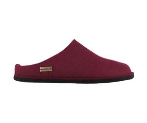 Haflinger - Flair Soft - Damen Pantoffel aus Wollfilz und Filzsohle - Bordeaux, Gr. 36