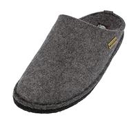 Haflinger Filzhausschuh Flair Soft Clog Damen/Herren aus Wollfilz anthrazit Gr. 40