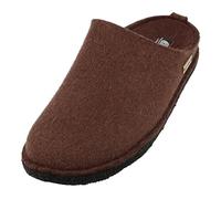 HAFLINGER Flair Soft Filzpantoffeln aus Wollfilz Hausschuh Kaffee (65) Gr. 40