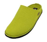 HAFLINGER Flair Soft Filzpantoffeln aus Wollfilz Hausschuh Pistazie, Gr. 43