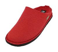 Haflinger Pantoffel Flair Soft – Damen Wollfilz, Rubin, Gr. 36