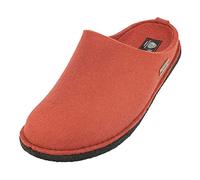 HAFLINGER Flair Soft Filzpantoffeln aus Wollfilz Hausschuh Terracotta, Gr. 37