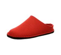 Haflinger Filzpantoffeln Flair Soft – Wollfilz Hausschuh Rubinrot, Gr. 37