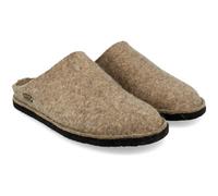 HAFLINGER® Filzhausschuh Flair Soft Damen + Herren Clog 37, Torf