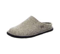 HAFLINGER Flair Soft Filzpantoffeln aus Wollfilz Hausschuh Torf, Gr. 44