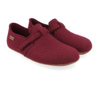 Haflinger - Focus - Hüttenschuhe, Gr. 41, rot (Bordeaux)