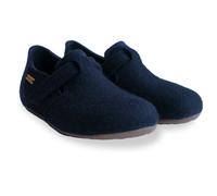 Haflinger - Focus - Hüttenschuhe, Gr. 42, blau (Midblue)