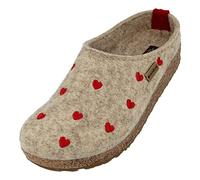 Haflinger Grizzly Cuoricini 741031-46 beigemeliert Filz für Damen, beige, Gr. 41 EU