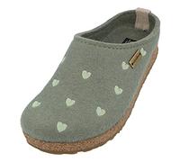 HAFLINGER Grizzly Cuoricini Filzpantoffel Herz Hausschuh Kork (Kiwi 92), Gr 37