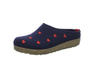 Haflinger Grizzly Cuoricini für Damen, blau, Größe 42 EU