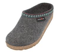 HAFLINGER Grizzly Franzl Filzpantoffel Hausschuh Filzclog Anthrazit, Gr. 50