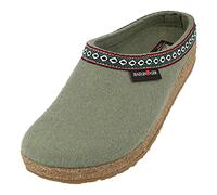 HAFLINGER Grizzly Franzl Filzpantoffel Hausschuh Filzclog Kiwi, Gr. 39