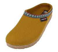 HAFLINGER Grizzly Franzl Filzpantoffel Hausschuh Filzclog Masala, Gr. 42