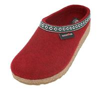 HAFLINGER Grizzly Franzl Filzpantoffel Hausschuh Filzclog Paprika, Gr. 41