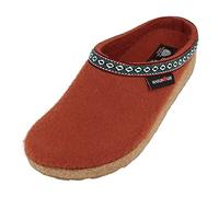 HAFLINGER Grizzly Franzl Filzpantoffel Hausschuh Filzclog Terracotta, Gr. 41