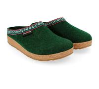 Haflinger - Grizzly Franzl - Hüttenschuhe, Gr. 36, grün (Yew)