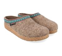 Haflinger - Grizzly Franzl - Hüttenschuhe, Gr. 42, braun/beige (Peat)