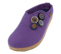 HAFLINGER Grizzly Kanon Filzpantoffel Hausschuh Filzclog Kork
