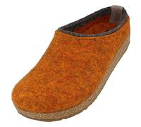 HAFLINGER Grizzly Kris Filzpantoffel Hausschuh Filzclog Senf, Gr.38
