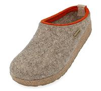 Haflinger Filzpantoffel Grizzly Kris für Herren Torf Gr. 45