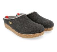 HAFLINGER - Grizzly Kris - Hausschuh (47 EU Graphit)