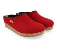 Haflinger Filzpantoffel Grizzly Kris Filzclog Paprika, Gr. 38