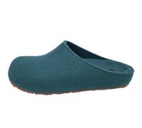 HAFLINGER Grizzly Michl Filzpantoffel Hausschuh mit Gummisohle Piniengrün, Gr. 37