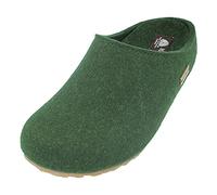 HAFLINGER Grizzly Michl Filzpantoffel Hausschuh mit Gummisohle Eibe, Gr. 36
