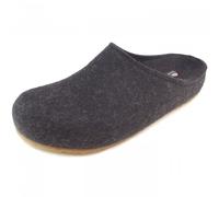 Haflinger Michel, Pantoffeln, Unisex-Erwachsene, Filz aus Wolle-47 EU-Grau (Graphit 77)