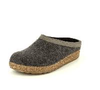 HAFLINGER® Torben Grizzly Damen + Herren Clog 40, Anthracit