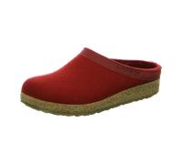 Haflinger - Grizzly Torben - Hüttenschuhe, Gr. 47, rot (Rubin)