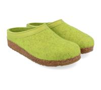 Haflinger - Grizzly Torben - Hüttenschuhe, Gr. 45, grün (CanaryGreen)