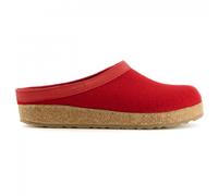 Haflinger - Grizzly Torben - Hüttenschuhe, Gr. 45, rot (Ruby)