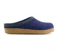 Haflinger - Grizzly Torben - Hüttenschuhe, Gr. 47, blau (Jeans)