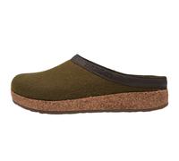 HAFLINGER Grizzly Torben Filzclog aus reinem Wollfilz Olivgrün (116), Gr. 46